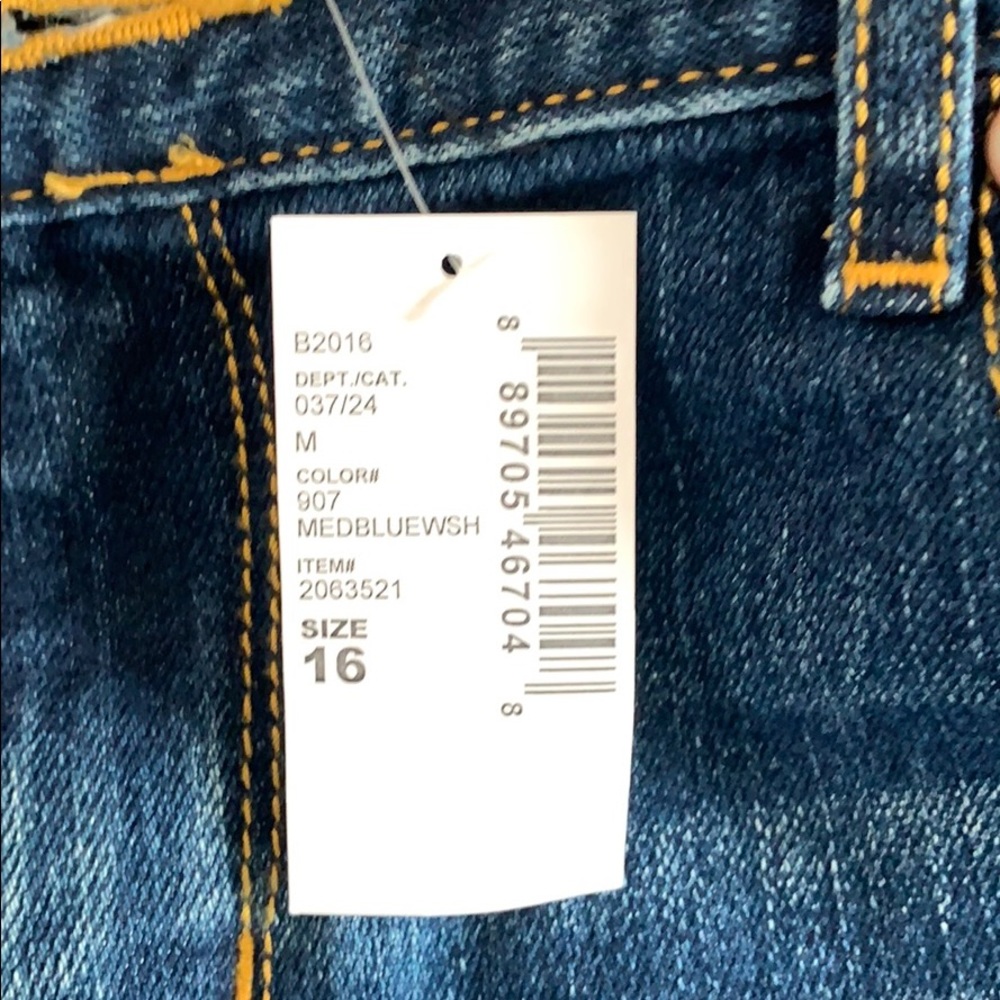 Girls Size 16 Skinny Jeans - Picture 3 of 4